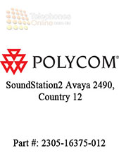 Polycom SoundStation2 Avaya 2490, Country 12 (2305-16375-012) Polycom SoundStation2 Avaya 2490, Country 12 (2305-16375-012)