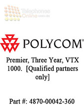 Partner Premier Technical Support License, Three Year, VTX 1000.  [Qualified partners only]