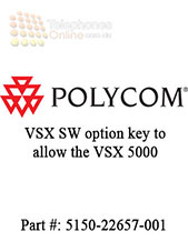 VSX SW option key to allow the VSX 5000 and VSX 6000 systems to support second monitor VSX SW option key to allow the VSX 5000 and VSX 6000 systems to support second monitor