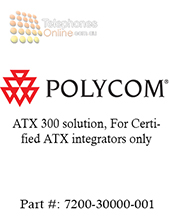 Polycom ATX 300 solution, For Certified ATX integrators only (7200-30000-001)