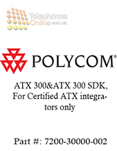 Polycom ATX 300&ATX 300 SDK, For Certified ATX integrators only (7200-30000-002)
