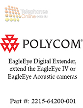 Polycom EagleEye Digital Extender, extend the EagleEye IV or EagleEye Acoustic cameras (2215-64200-001)
