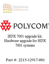 Polycom HDX 7001 upgrade kit. Hardware upgrade for HDX 7001 systems (2215-12917-001)