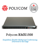 Polycom RMX 1500 real-time multimedia conferencing platform (VRMX1512J720)