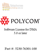 Polycom Software License for DMA 5.0 or later (5230-76301-100)