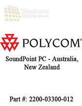 Polycom SoundPoint PC - Australia, New Zealand