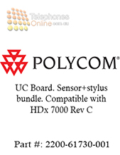 Polycom UC Board. Sensor+stylus bundle. Compatible with HDx 7000 Rev C (2200-61730-001) Polycom UC Board. Sensor+stylus bundle. Compatible with HDx 7000 Rev C (2200-61730-001)