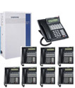 Samsung DCS70 Phone System 6 Lines 8 handsets