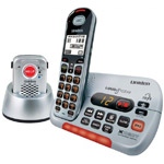 Uniden SSE35+P Bundle Pack Cordless Telephone with Wireless Emergency Alert Pendant. Visual & Hearing Impaired Phone