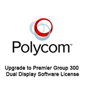 Upgrade to Premier Group 300 Dual Display Software Technical Support License (For Polycom RealPresence Group Series 300)
